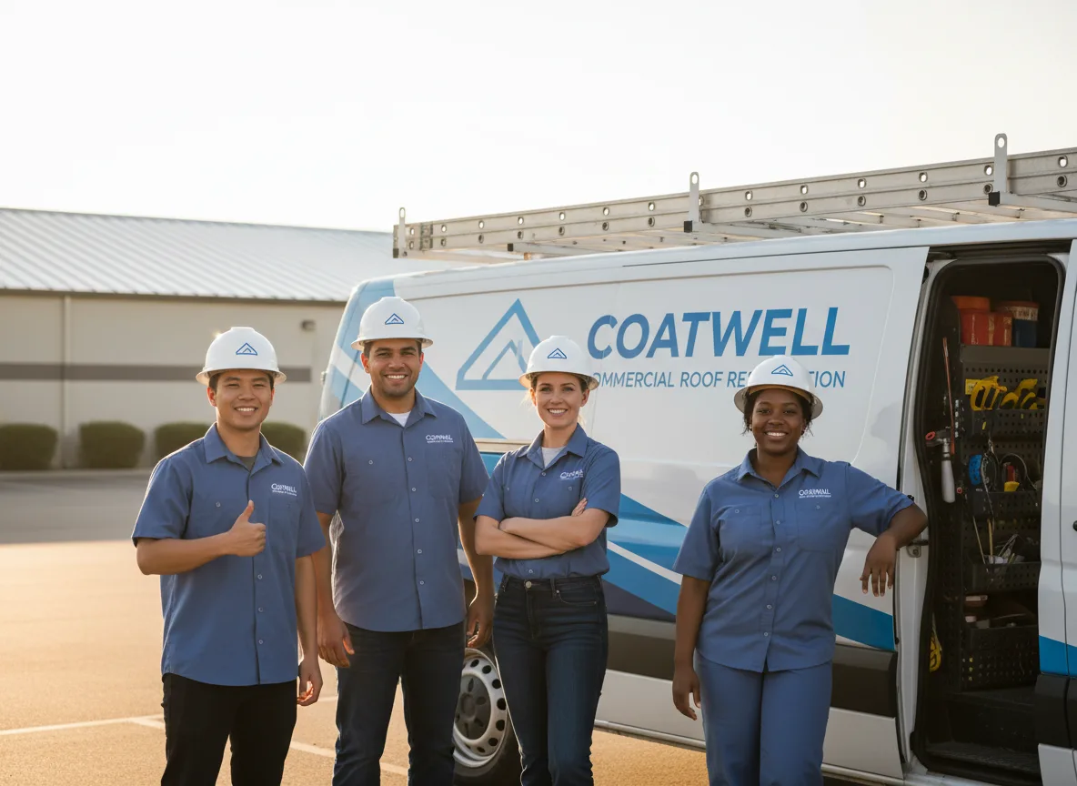 Commercial roof coating company in Bagley, IA